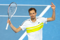 Daniil Medvedev va incerca sa-si ia revansa in fata lui Novak Djokovic, dupa finala pierduta la Australian Open in luna februarie - VIDEO