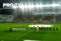Fanii veniti la partida de aseara din Tiraspol au ramas coplesiti de emotii. Cei peste cinci mii de spectatori au aplaudat furtunos cand a fost intonat imnul Ligii Campionilor - VIDEO 