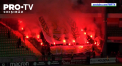 Inainte de meciul cu Sfantul Gheorghe, fanii clubului Zimbru Chisinau au sarbatorit spectaculos 25 de ani de la infiintarea galeriei galben-verzilor - VIDEO