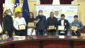 Sportivii care au adus acasa medalii de la Campionatul Mondial de Lupte au fost premiati astazi de Primaria Municipiului Chisinau - VIDEO