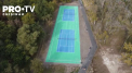De ziua orasului, amatorii sportului alb din capitala au primit in dar doua terenuri de tenis de camp, care au fost inaugurate in parcul “La Izvor” - VIDEO