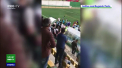 Clipe de panica la un meci de fotbal din Portugalia. Spectatorii au fost speriati de focurile de arma trase in aer de politisti - VIDEO