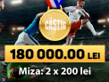 Serie de succes pe 7777.md: un amator de sport a castigat din 2 mize 180 000 de lei