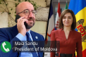 Presedintii Consiliului European si Comisiei Europene au discutat la telefon cu Maia Sandu pe tema problemelor aprovizionarii cu gaze naturale, la summitul G20 - VIDEO