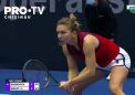 Simona Halep a debutat cu dreptul la turneul din Austria - VIDEO 