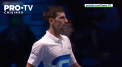 Novak Djokovic si Andrei Rublev au pasit cu dreptul in Turneul Campionilor - VIDEO