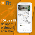 Acces la peste 100 de sali sportive cu aplicatia UpFit
