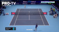 Daniil Medvedev a incheiat faza grupelor de la Turneul Campionilor fara nicio infrangere - VIDEO