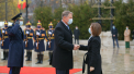 Cum a fost intampinata Maia Sandu la Bucuresti - GALERIE FOTO