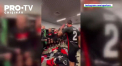 Imediat dupa incheierea duelului contra Legiei, jucatorii celor de la Spartak au strigat, au dansat si au facut multa dezordine in vestiarul echipei - VIDEO
