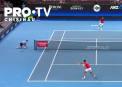 Echipa de tenis a Serbiei a inregistrat un esec la ATP Cup, in confruntarea cu tenismenii din Chile - VIDEO