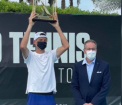 Ilie Snitari a cucerit trofeul unei competitii de tenis din Dubai - VIDEO