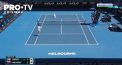 Daniil Medvedev mai are nevoie de doar trei victorii pentru a cuceri trofeul de la Australian Open - VIDEO