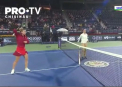 Tenismena Simona Halep a inregistrat o victorie in minim de seturi, in meciul de debut la turneul WTA din Dubai - VIDEO