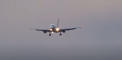 Avionul cu delegatia echipei Manchester City la bord a ratat aterizarea din cauza Furtunii Dudley - VIDEO