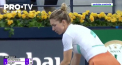 Simona Halep a fost eliminata din semifinalele turneului WTA din Dubai - VIDEO