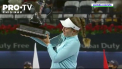 Jelena Ostapenko a castigat finala turneului WTA din Dubai - VIDEO