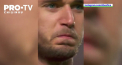 Ucraineanul Roman Yaremchuk nu si-a putut stapani lacrimile cand a intrat pe teren - VIDEO