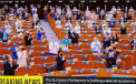 Translator sufocat de emotie cand Zelenski se adreseaza Parlamentului European. Presedintele ucrainean a fost intampinat cu aplauze de catre europarlamentari - VIDEO