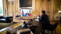 Putin a vorbit din nou la telefon cu Macron si i-a spus ca Rusia va obtine pana la urma demilitarizarea Ucrainei