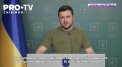 Volodimir Zelenski: „Razboiul trebuie sa se termine. Este necesar sa ne asezam la masa negocierilor, dar pentru discutii oneste si de fond si in interesul oamenilor, nu pentru o veche ambitie criminala” - VIDEO