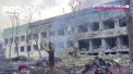 Un spital de copii si maternitatea din orasul Mariupol au fost bombardate. Sub daramaturi au fost prinsi mai multi oameni printre care si copii - VIDEO