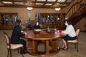 Presedintele Maia Sandu si prim-ministrul Natalia Gavrilita au avut astazi o discutie cu ministrul Afacerilor Externe a Germaniei, Annalena Baerbock - FOTO