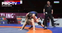 In duelul pentru medalia de bronz a categoriei de pana la 70 de kilograme, Nicolae Grahmez s-a intalnit cu austriacul Benedikt Huber - VIDEO