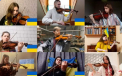 Solidaritate cu Ucraina: 94 de artisti din toata lumea au cantat alaturi de muzicienii aflati in adaposturile de razboi - VIDEO