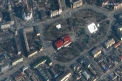 O imagine din satelit arata ca, in urma cu doua zile, cuvantul „copii” era scris mare, in limba rusa, langa teatrul din Mariupol, bombardat de rusi - FOTO