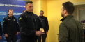 Mai multi soldati din cadrul Serviciului de Stat al Ucrainei pentru Situatii de Urgenta au fost decorati de Vladimir Zelenski - VIDEO