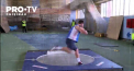 La doar 16 ani a devenit vicecampion european si campion national la proba de aruncare a greutatii - VIDEO