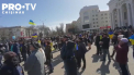 Proteste in mai multe orase din Ucraina, care au fost ocupate de trupele ruse. La Herson oamenii au iesit in strada si au cerut eliberarea Ucrainei - VIDEO