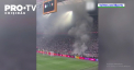 Inaintea derby-ul din Olanda dintre Feyenoord si Ajax Amsterdam, fanii au incendiat una dintre tribune - VIDEO