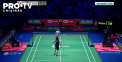 Un jucator de badminton a reusit o lovitura de aproape 400 de kilometri pe ora - VIDEO