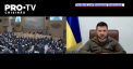 Adresandu-se liderilor reuniti la summitul extraordinar al NATO, presedintele Volodimir Zelenski a cerut ajutor militar, ca sa faca fata invaziei ruse - VIDEO