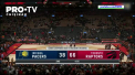 Un meci din NBA a fost intrerupt dupa ce o parte din tavanul salii a luat foc - VIDEO