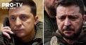 Cele 41 de zile de razboi au lasat urme adanci pe chipul lui Volodimir Zelenski, care arata vizibil mai imbatranit - VIDEO