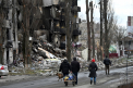 "Borodianka nu mai exista". Imagini ingrozitoare din cel mai bombardat oras din zona Kievului - GALERIE FOTO