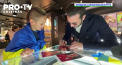 Portarul Gianluigi Buffon i-a facut o surpriza unui tanar fotbalist ucrainean, care s-a refugiat cu familia sa in Italia - VIDEO