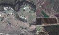 Noi imagini din satelit arata cum Rusia aduna trupe si echipamente militare in cel putin trei locuri de la granita cu Ucraina - FOTO