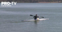 11 sportivi ucraineni din lotul de caiac-canoe printre juniori s-au refugiat la Chisinau si desfasoara antrenamentele in parcul Valea Morilor - VIDEO