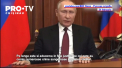 Putin: „Aparitia trupelor ruse langa Kiev si alte orase ale Ucrainei nu este legata de intentia de a ocupa aceasta tara, nu avem un astfel de obiectiv” - VIDEO