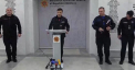 Sefii subdiviziunilor Ministerului Afacerilor Interne sustin un briefing de presa privind activitatile de prevenire si de asigurare a ordinii publice in perioada sarbatorilor Pascale