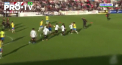 Un meci de fotbal dintre echipele de juniori ale Braziliei si Argentinei s-a incheiat cu o bataie generala - VIDEO