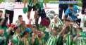 Formatia Betis a triumfat in Cupa Spaniei. Echipa pregatita de Manuel Pellegrini si-a adjudecat primul trofeu dupa o pauza de 17 ani - VIDEO