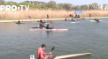 Prima competitie nationala de caiac-canoe din acest sezon s-a desfasurat astazi la Chisinau - VIDEO