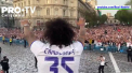 Suporterii celor de la Real au celebrat cu mare fast victoria din La Liga - VIDEO
