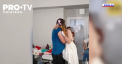 Moment emotionant intr-un spital din Lvov. O asistenta medicala, ramasa fara picioare dupa ce o mina a explodat sub ea, s-a casatorit in salonul institutiei - VIDEO
