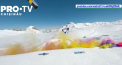 Zeci de sportivi au facut show pe o partie din Elvetia - VIDEO